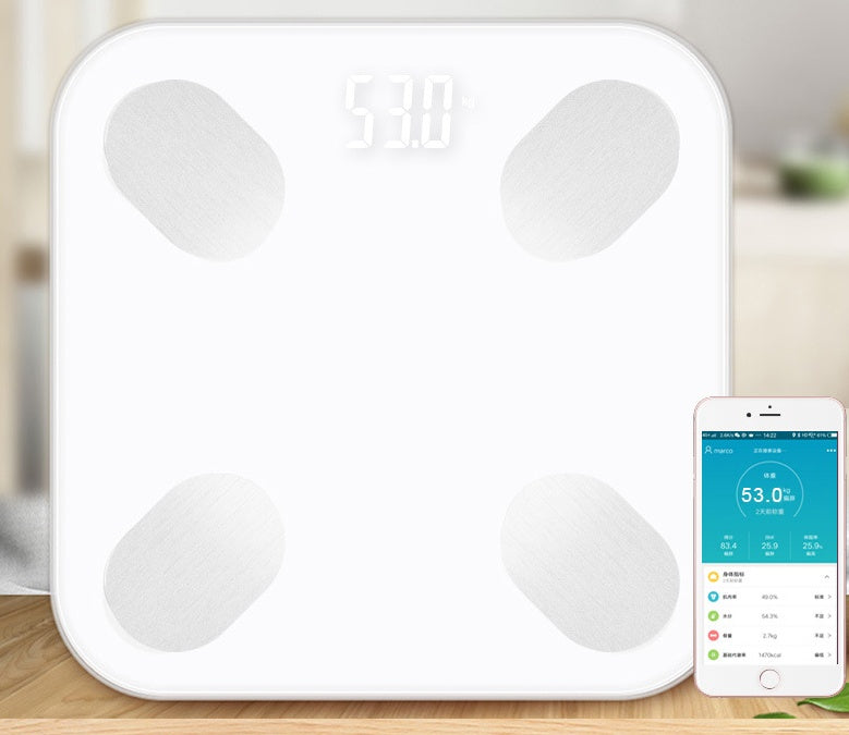 Bluetooth smart body fat scale electronic scale weight body scale - PulsePrime