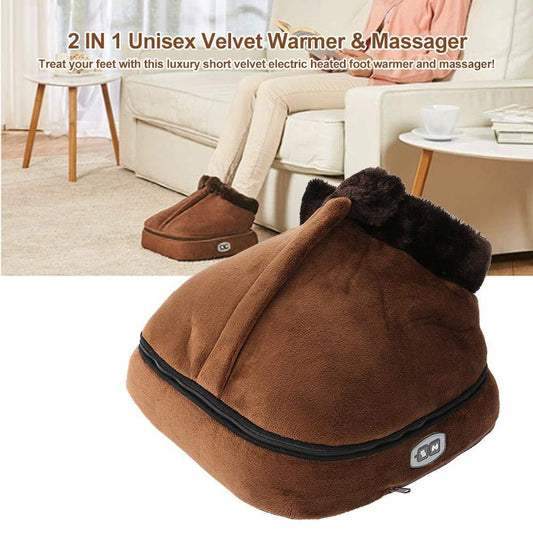Massage Foot Warmer Comfortable Foot Warmer Foot Warming Massage Shoes - PulsePrime