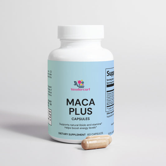 Maca Plus – Premium Triple Maca Blend for Energy, Hormone Balance & Vitality