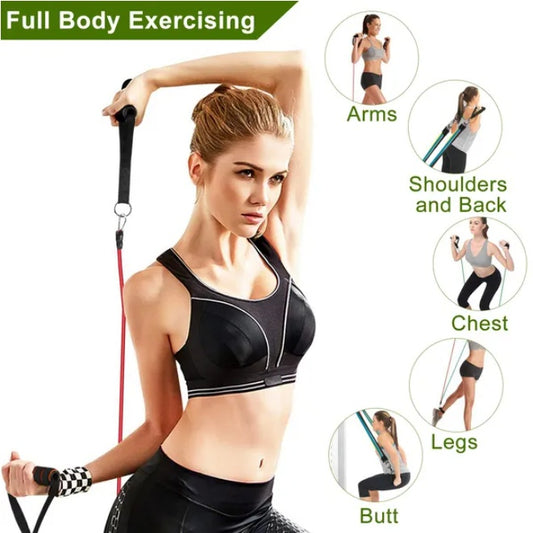 Resistance Bands Set – Full-Body Workout, Strength Training & Home Fitness