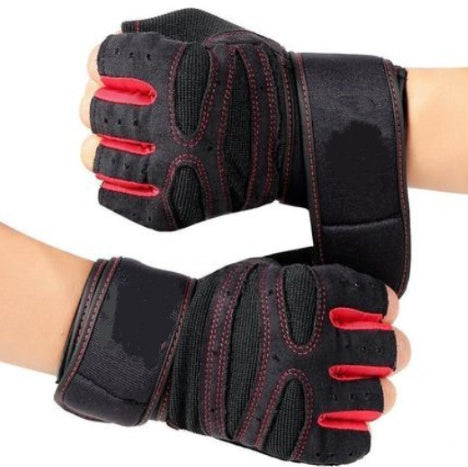 Half finger gym gloves - PulsePrime