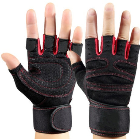Half finger gym gloves - PulsePrime