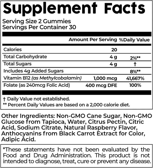 Vitamin B12 Gummies - PulsePrime