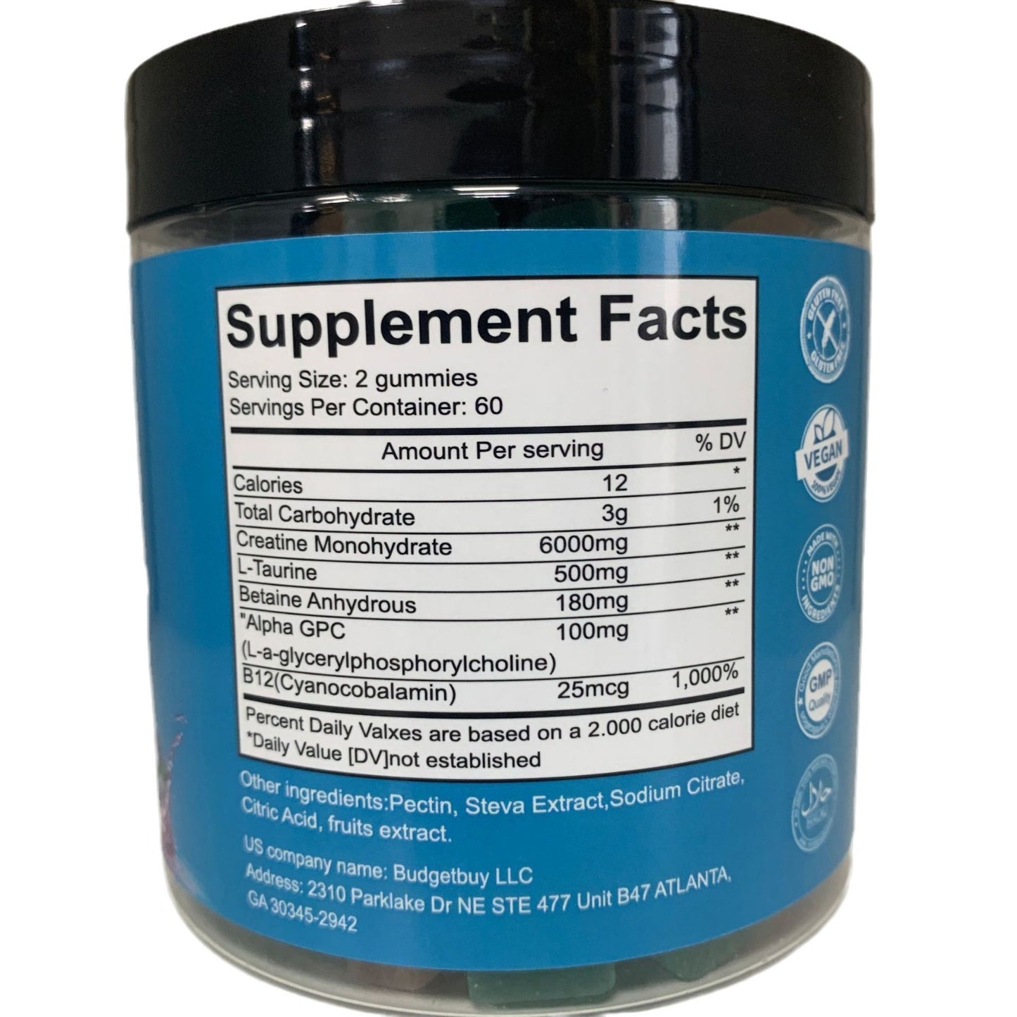 Gummies Creatine Monohydrate Health Care Soft Candy - PulsePrime