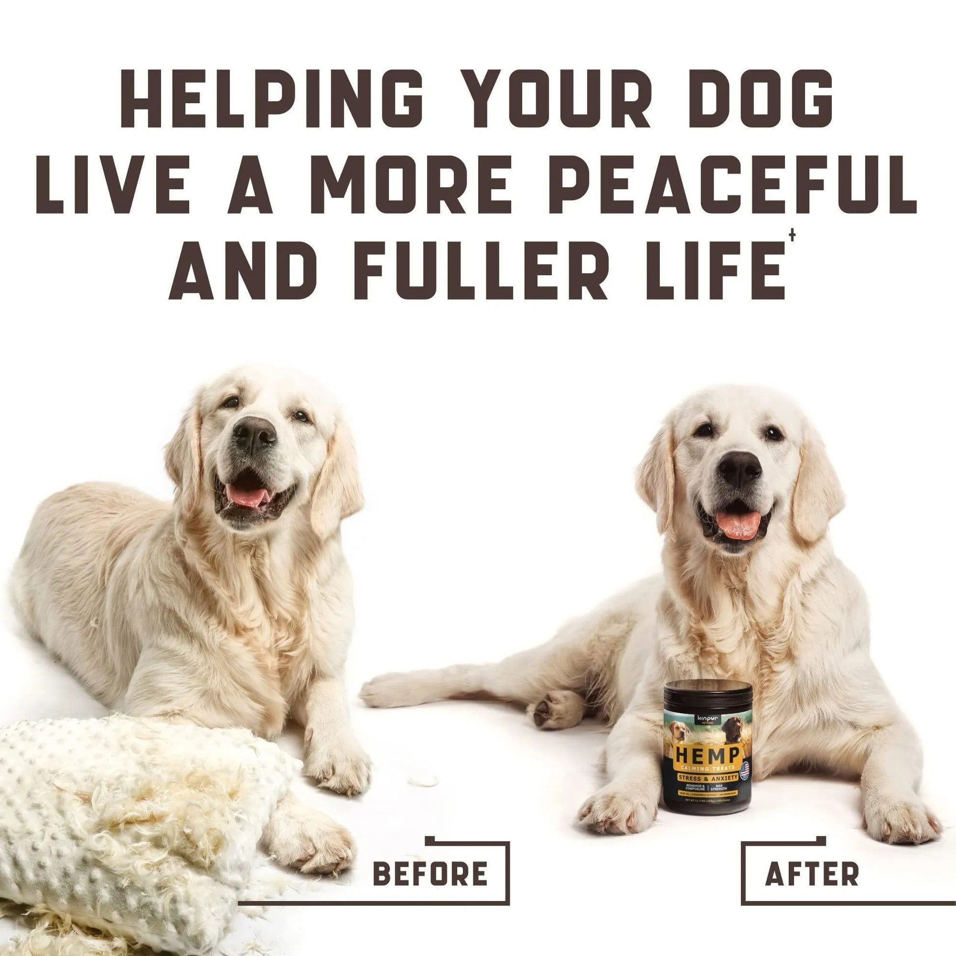 Natural Calming Chews For Dogs With Hemp Oil And Valerian Root Aid During Fireworks Thunderstorms Hip And Joint Health Duck Flavored Dog Calming Treats For All Breeds 180 Chews
