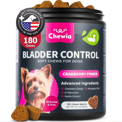 Dog UTI Treatment – Cranberry Supplement for Bladder & Kidney Health