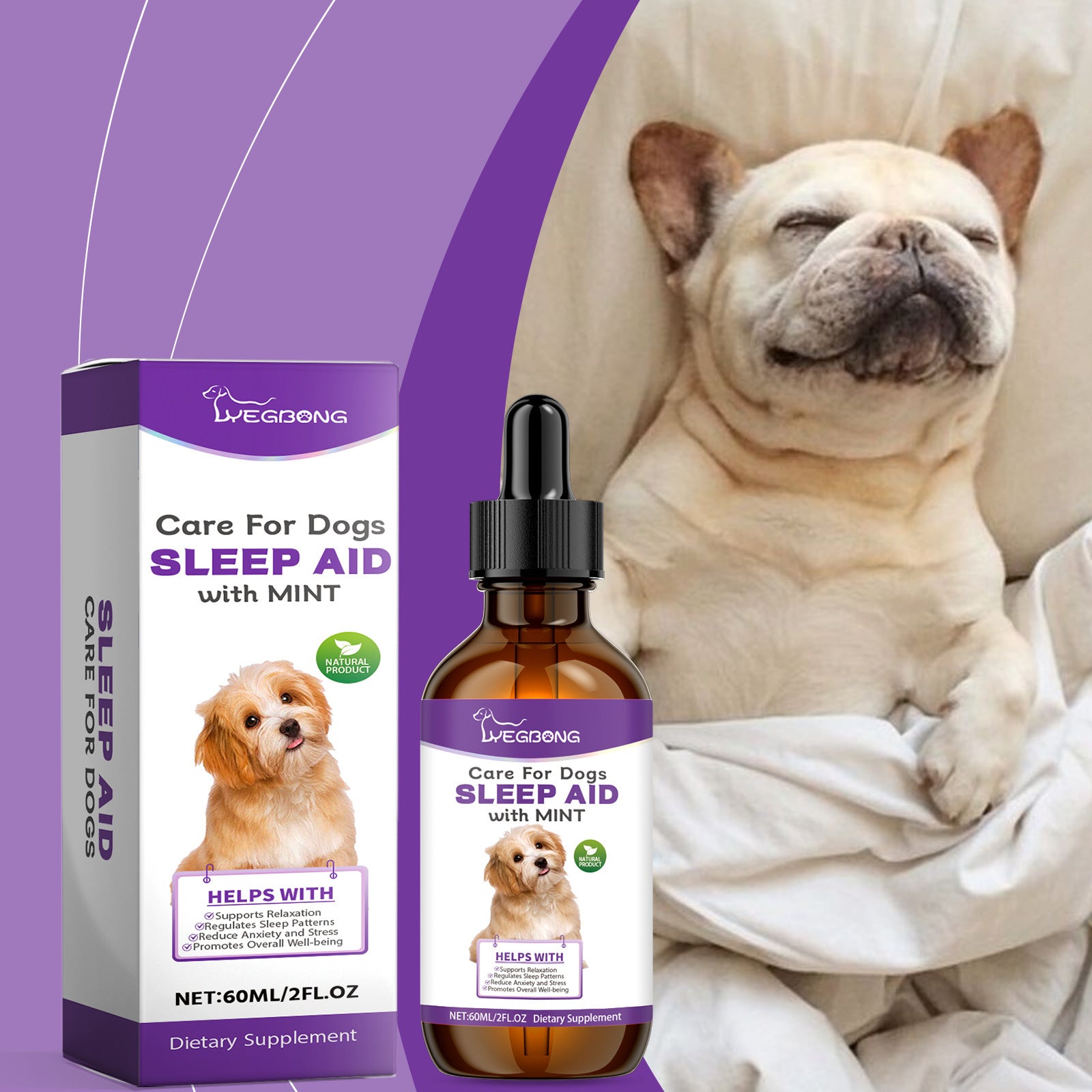 Dog Sleep Drops Care For Night Sleep - PulsePrime