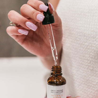 Anti-Aging Vitamin C Serum – Brightening, Firming & Hydrating Facial Treatment