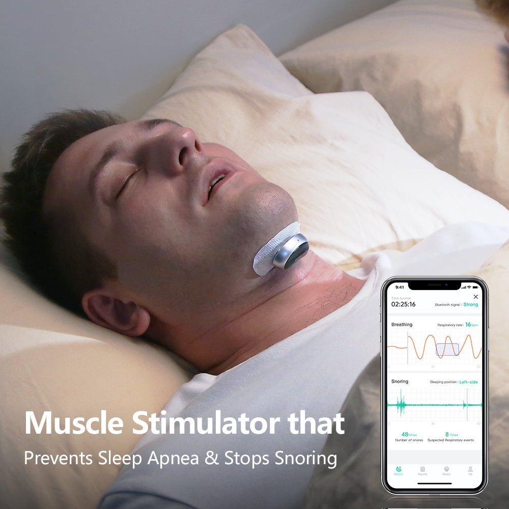Smart Anti Snoring Device Electronic Muscle Stimulator Pro - PulsePrime
