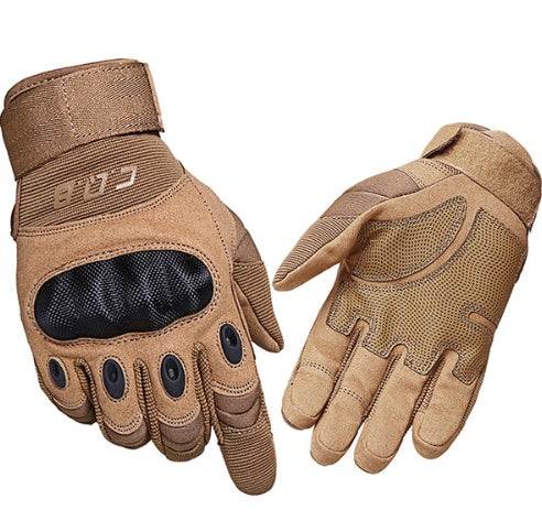 Tactical Gloves Army Military Men Gym Fitness Riding Half Finger Rubber Knuckle Protective Gear Male Tactical Gloves - PulsePrime