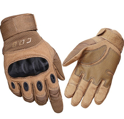 Tactical Gloves Army Military Men Gym Fitness Riding Half Finger Rubber Knuckle Protective Gear Male Tactical Gloves - PulsePrime