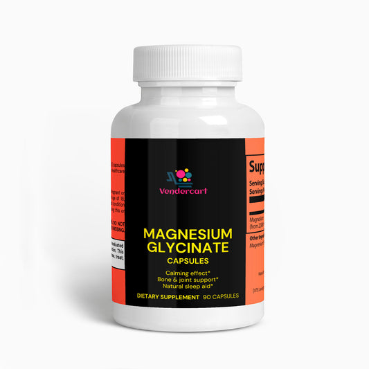 Magnesium Glycinate 90 Capsules - PulsePrime