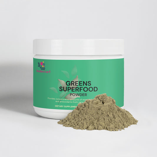 Green Superfood Powder – Nutrient-Rich Blend for Energy, Digestion & Overall Wellness