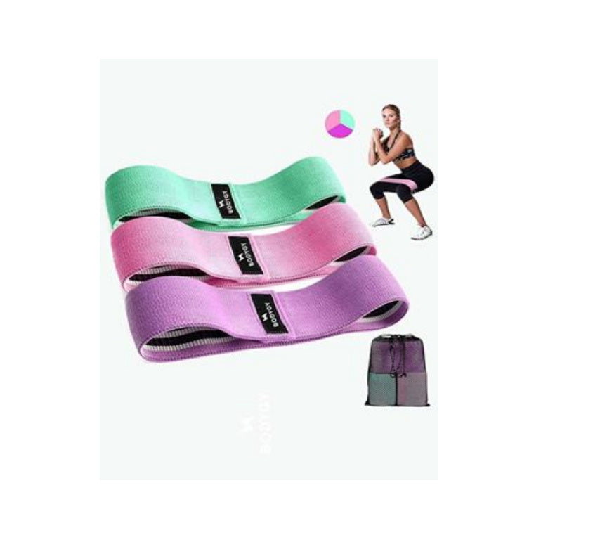 Resistance Band Hip Circle – Elastic Squat & Buttocks Fitness Band for Yoga