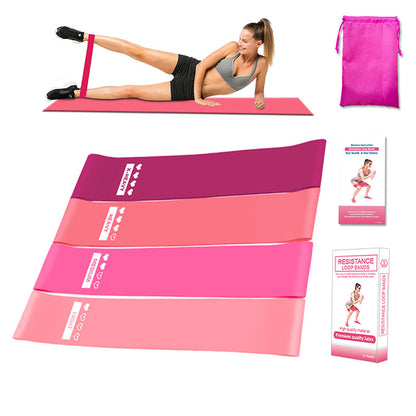 Fitness Rally Elastic Rope Resistance Band Set – Full-Body Workout & Strength Training