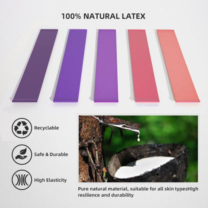 Loop Resistance Bands Set of 5 – Home Fitness, Strength Training & Physical Therapy