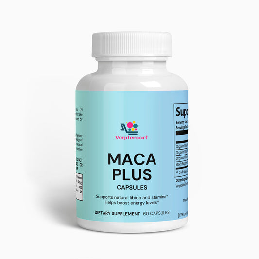 Maca Plus – Premium Triple Maca Blend for Energy, Hormone Balance & Vitality