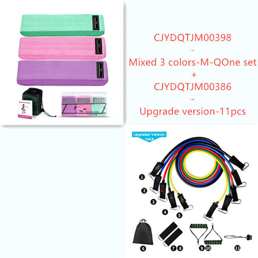 Resistance Band Hip Circle – Elastic Squat & Buttocks Fitness Band for Yoga