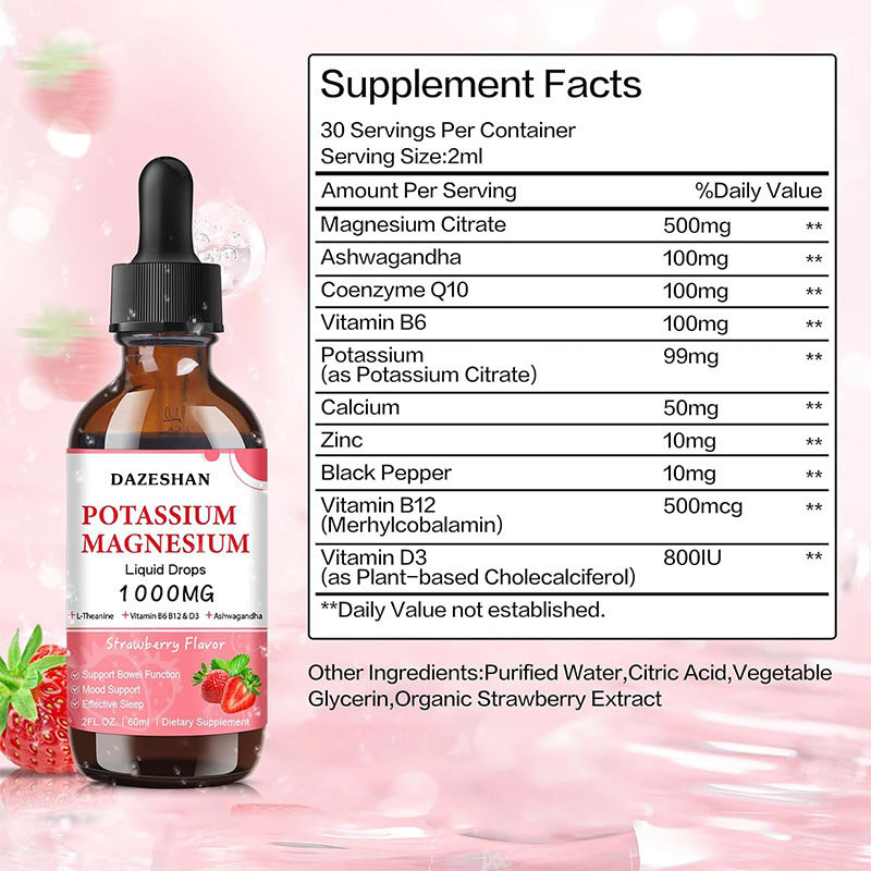 Potassium Magnesium Drops Sun Tanning Drops Natural - PulsePrime