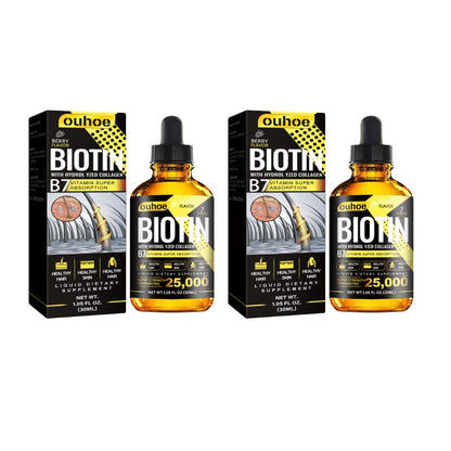 OUHOE Collagen B7 Vitamin Hair Oil – Strengthening, Densifying & Hair Loss Prevention