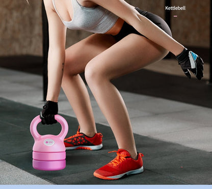 Adjustable Kettlebell Small Dumbbell Ladies Fitness Equipment - PulsePrime