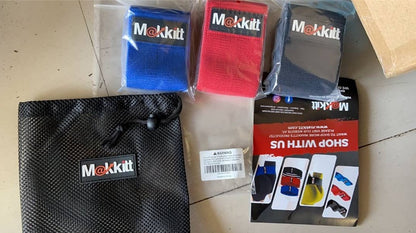 MAKKITT Resistance Bands Set – Premium Latex Workout Bands for Full‑Body Training