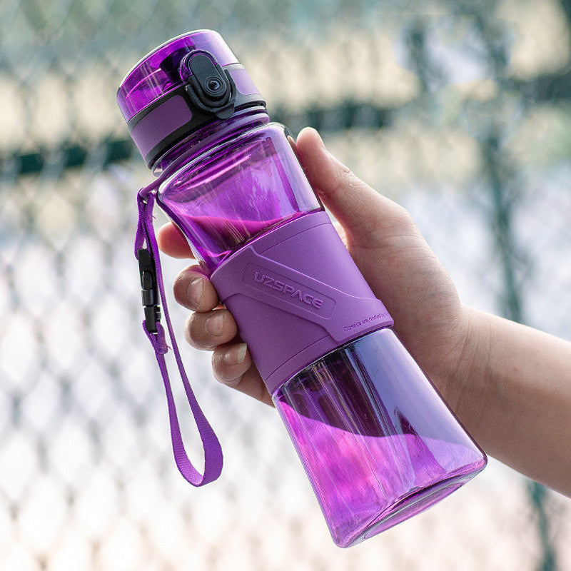 Sports bottle portable plastic bottle cup - PulsePrime