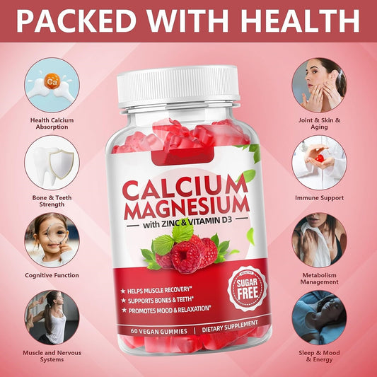 Calcium Magnesium Gummies - PulsePrime