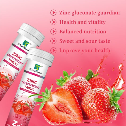 Effervescent Tablet Calcium Iron Zinc Supplements - PulsePrime