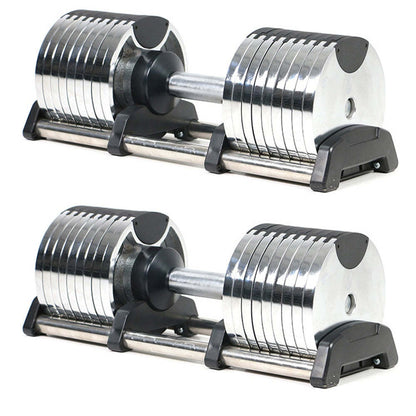 Home Plating Adjustable Dumbbell Fitness Equipment - PulsePrime