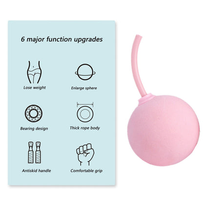 Training Jump Rope Set Fitness Jump Ropes And Silicone Handles For Women Men Kids With Speed Cordless Ball Adjustable Anti-Tangle PVC Wire Rope For Fitness Crossfit Indoor Outdoor Workout - PulsePrime