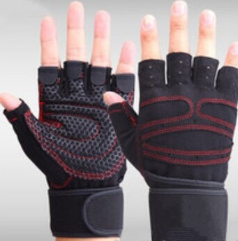Half finger gym gloves - PulsePrime