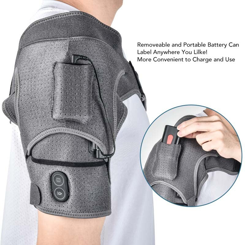 Fashion Personality Mobile Power Heating Shoulder Pads