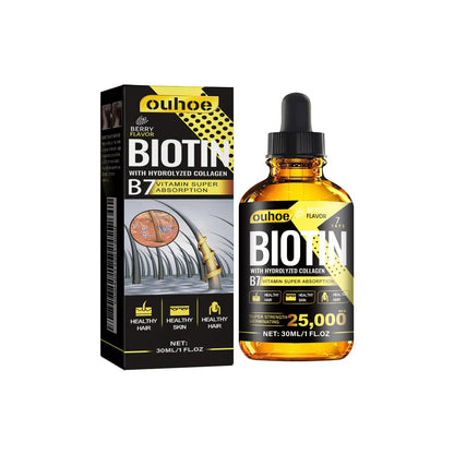 OUHOE Collagen B7 Vitamin Hair Oil – Strengthening, Densifying & Hair Loss Prevention