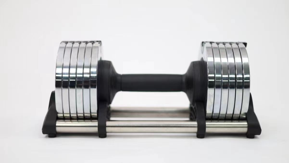 Home Plating Adjustable Dumbbell Fitness Equipment - PulsePrime