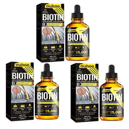 OUHOE Collagen B7 Vitamin Hair Oil – Strengthening, Densifying & Hair Loss Prevention