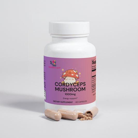 Premium Cordyceps Mushroom Immune Boost, Energy, And Recovery Support - PulsePrime