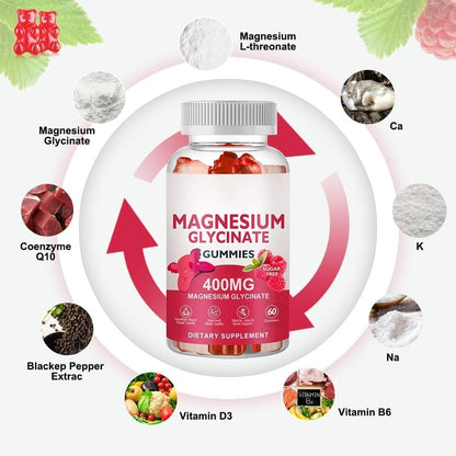 Glycine Magnesium Gummies - PulsePrime