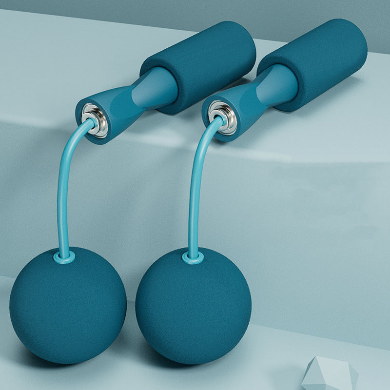 Training Jump Rope Set Fitness Jump Ropes And Silicone Handles For Women Men Kids With Speed Cordless Ball Adjustable Anti-Tangle PVC Wire Rope For Fitness Crossfit Indoor Outdoor Workout - PulsePrime