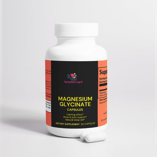 Magnesium Glycinate 90 Capsules - PulsePrime