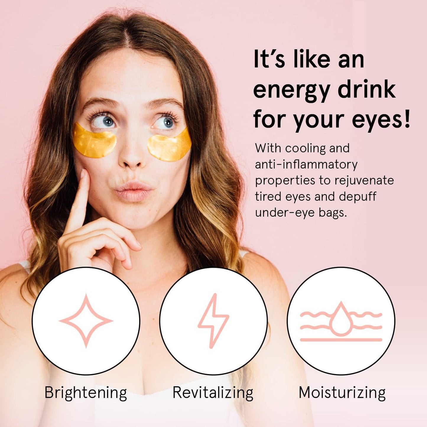 Gold Gel Collagen Eye Mask Moisturizing - PulsePrime