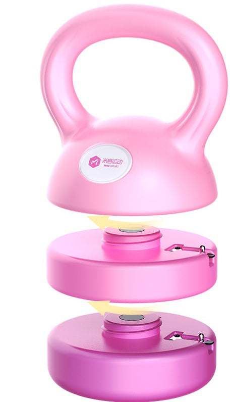 Adjustable Kettlebell Small Dumbbell Ladies Fitness Equipment - PulsePrime