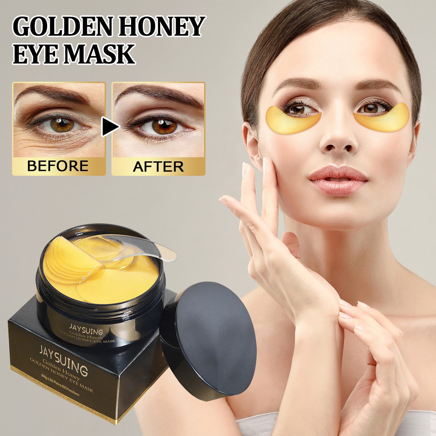 Gold Snail Collagen Eye Mask - PulsePrime