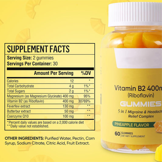 Vitamin B2 Gummies - PulsePrime