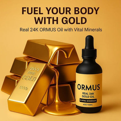 24K Gold Oil Multi-vitamin Oil - PulsePrime
