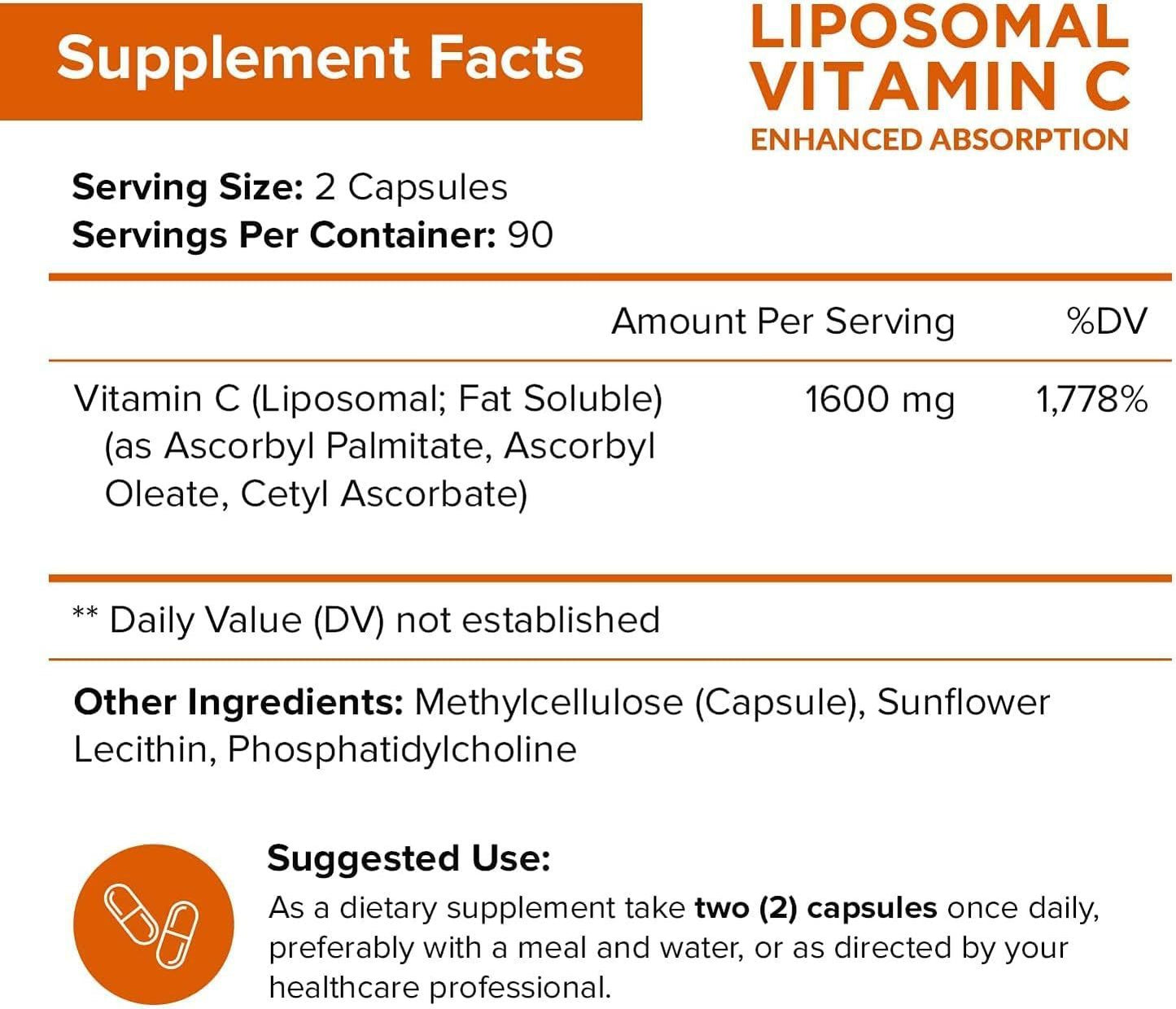 VC Vitamin C Capsules - PulsePrime