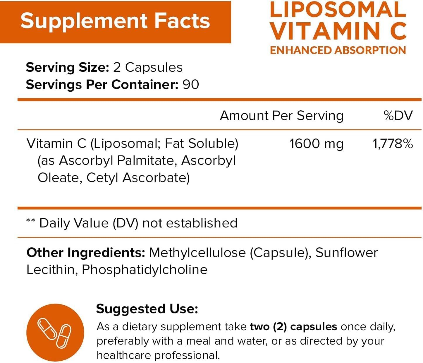 VC Vitamin C Capsules - PulsePrime