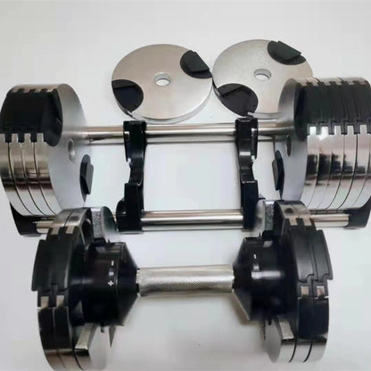 Home Plating Adjustable Dumbbell Fitness Equipment - PulsePrime