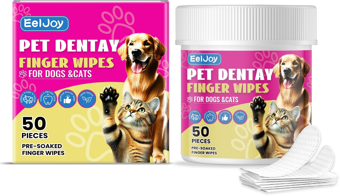 Pet Dental Finger Wipes - PulsePrime