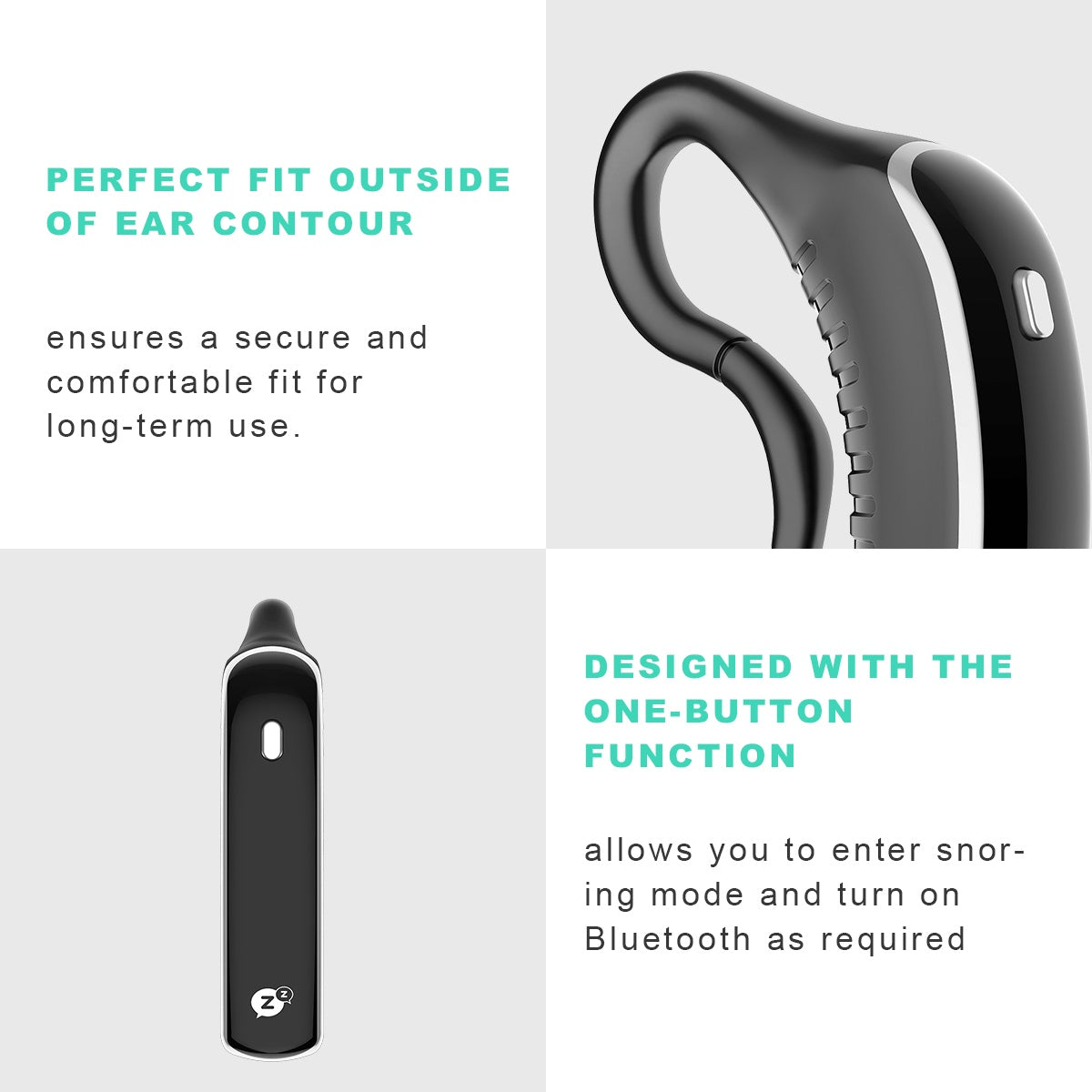 Smart Earset Anti Snoring Device - PulsePrime